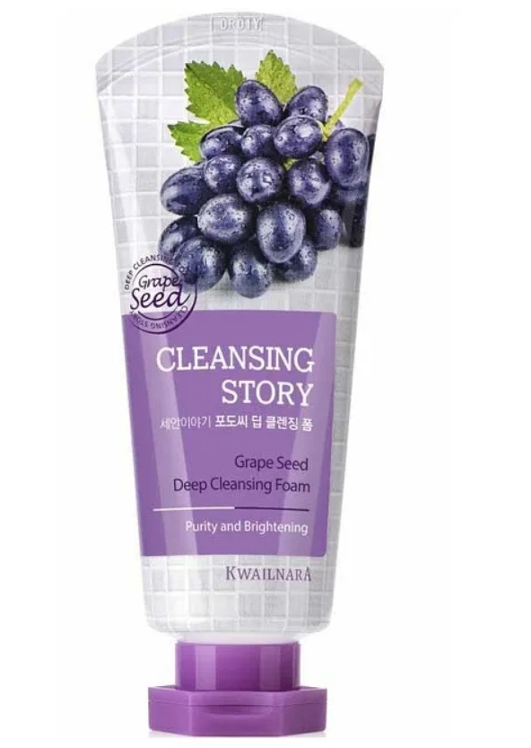 Welcos, Пенка для умывания лица Cleansing Story Foam Cleansing (Grape Seed)120гр  #1