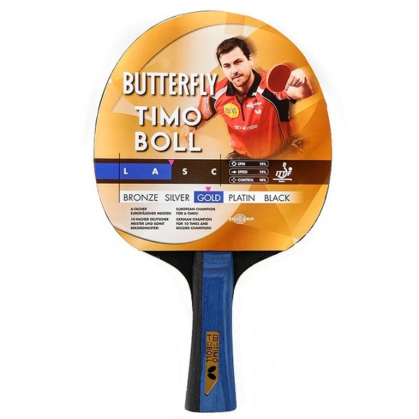 Ракетка для настольного тенниса Butterfly Timo Boll Gold, CV #1