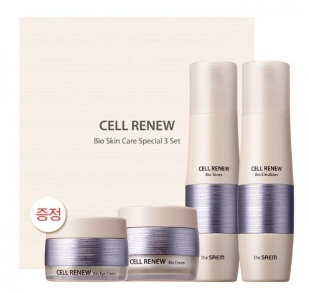 The Saem, cell renew bio Набор косметических средств cell renew bio skin care special 3 set 150мл*150мл*50мл*30мл #1