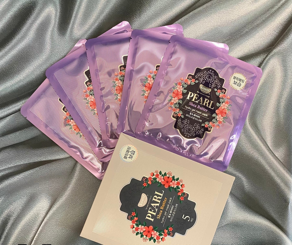 Маски для лица Koelf Ruby & Bulgarian Rose Hydrogel Mask Pack #1