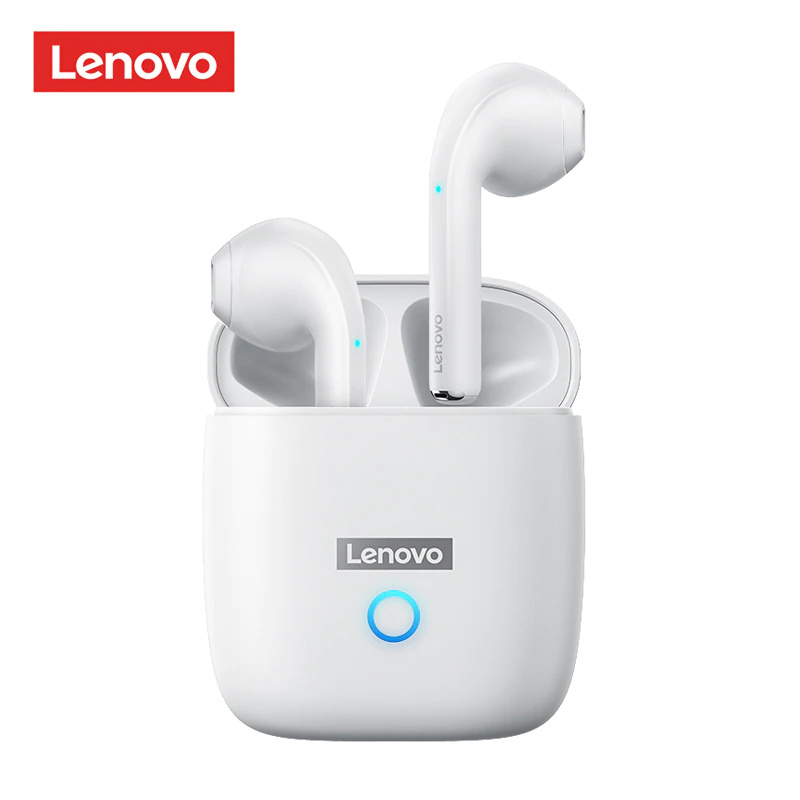 Thinkplus Lenovo LP50 беспроводные наушники BT TWS BT5.0 Чип HiFi Звук белые  #1