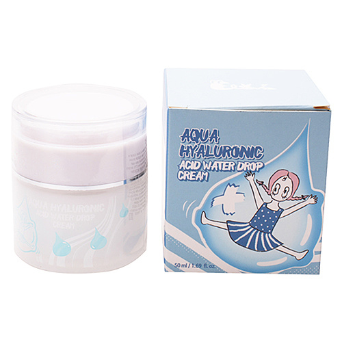 Elizavecca Крем для лица увлажняющий гиалуроновый - Aqua hyaluronic acid water drop cream, 50мл  #1