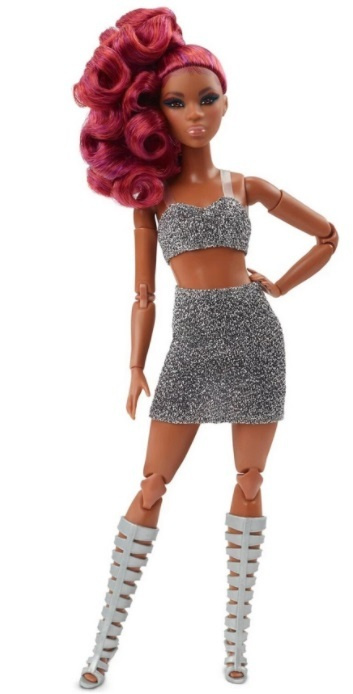Кукла Barbie из серии Looks c высоким хвостом, HCB77 #1