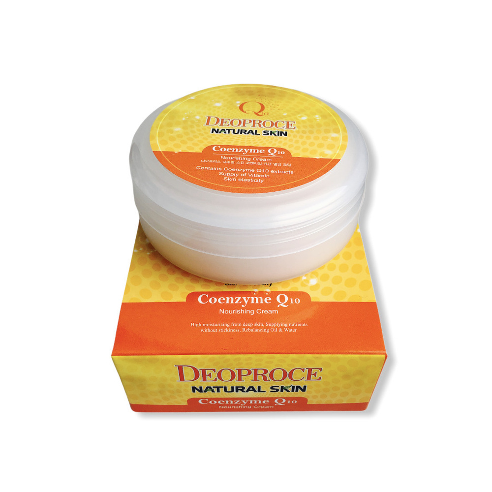 Deoproce Крем NATURAL SKIN COENZYME Q10 NOURISHING CREAM, 100г #1