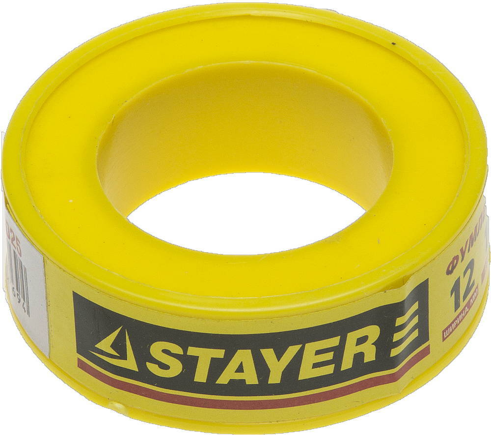 STAYER 0.075 мм х 12 мм х 10 м, 0.25 г/см3, ФУМ лента (12360-12-025) #1