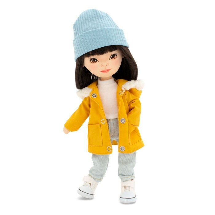 Orange Toys, Мягкая кукла Lilu "В парке горчичного цвета", 32 см #1