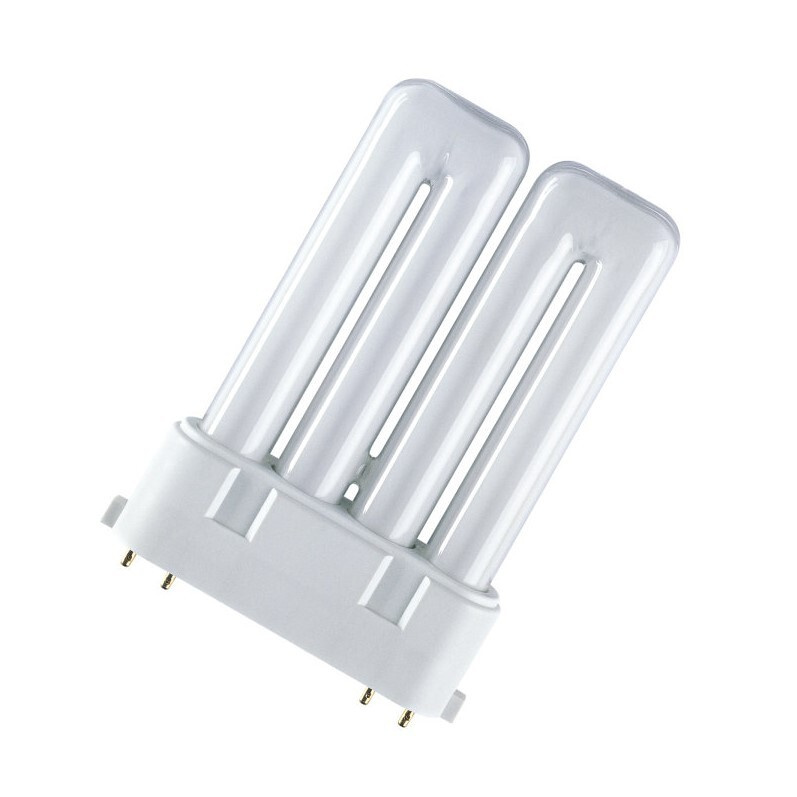 OSRAM Лампочка DULUX F 18 W/827, Теплый белый свет, 2G10, 18 Вт, Люминесцентная (энергосберегающая)  #1