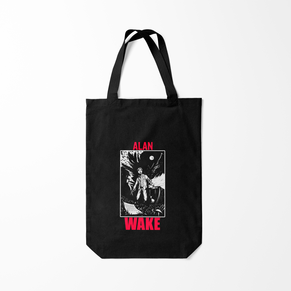 Сумка-шоппер Burnettie / Женская сумка шоппер через плечо 31х42 см / Геймерам / Alan Wake / ALAN WAKE #1
