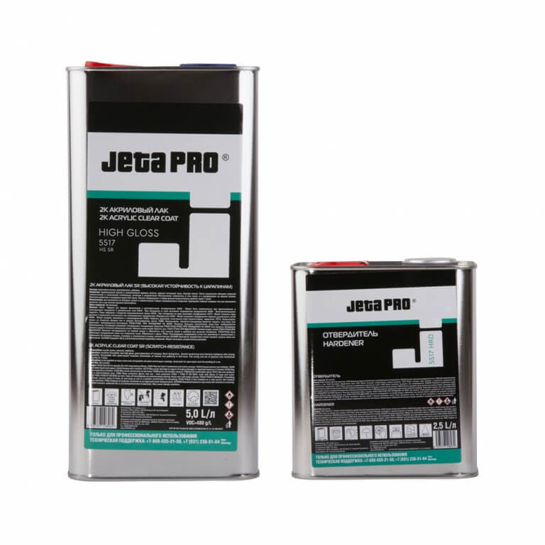 JetaPro Отвердитель автомобильный, цвет: прозрачный, 7500 мл #1