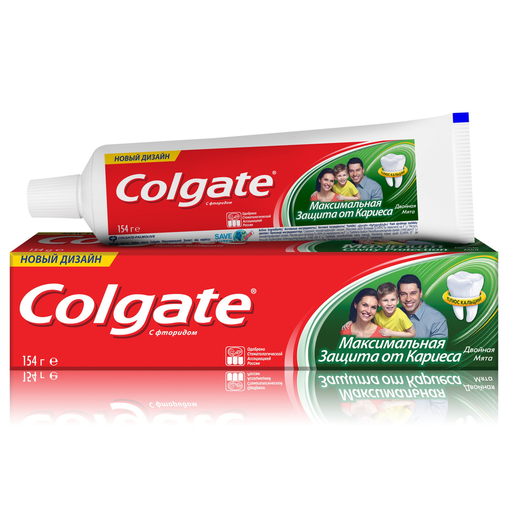 Зубная паста Colgate Максимальная защита от кариеса Двойная мята 100 мл  #1