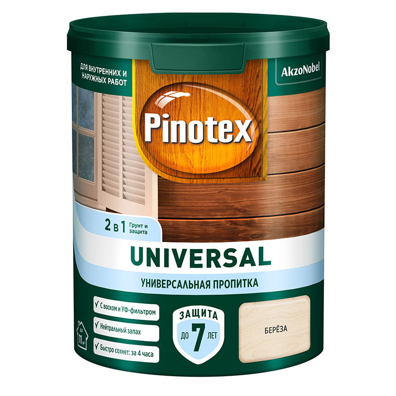 Pinotex Строительный антисептик Лессирующий 0.9 л #1