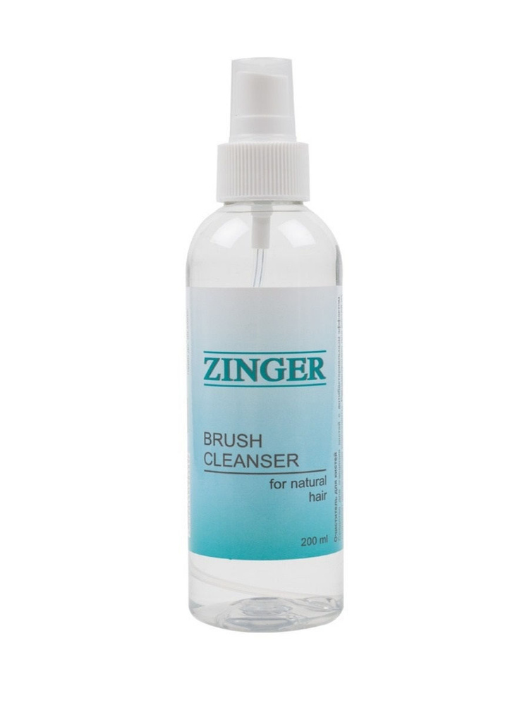 Zinger/ Жидкость (SR-24) для промывки кистей с натуральным ворсом, 200 мл/ Косметические кисти/ Кисть #1