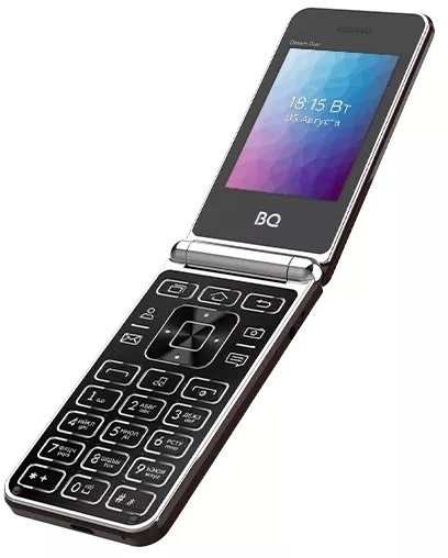 BQ Мобильный телефон BQ-2446 Dream Duo (черный), черный #1