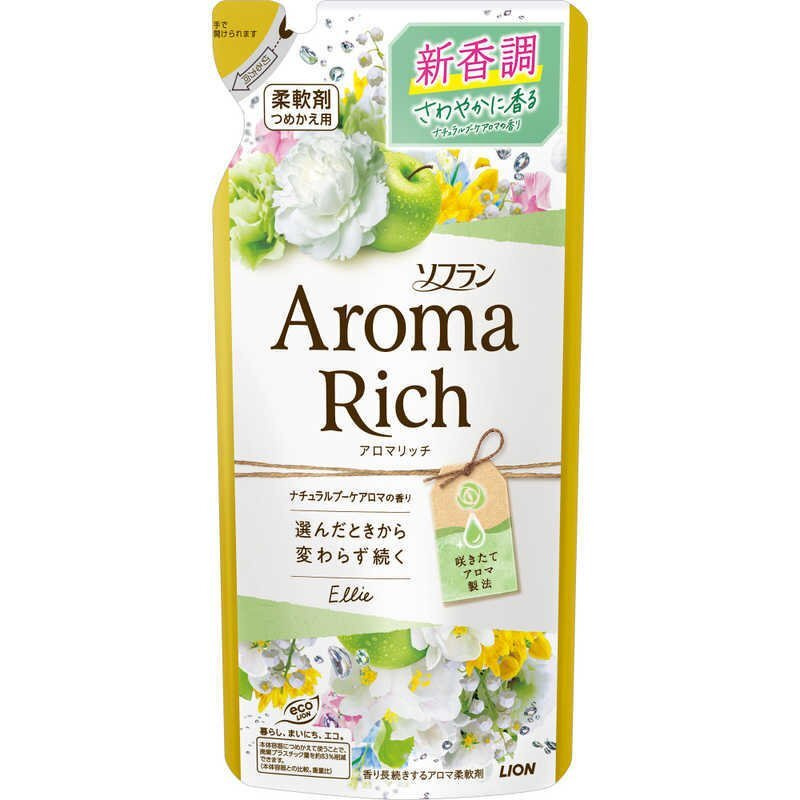 Aroma Rich Ellie / Японский кондиционер для белья концентрированный с натуральными арома-маслами, 400 #1