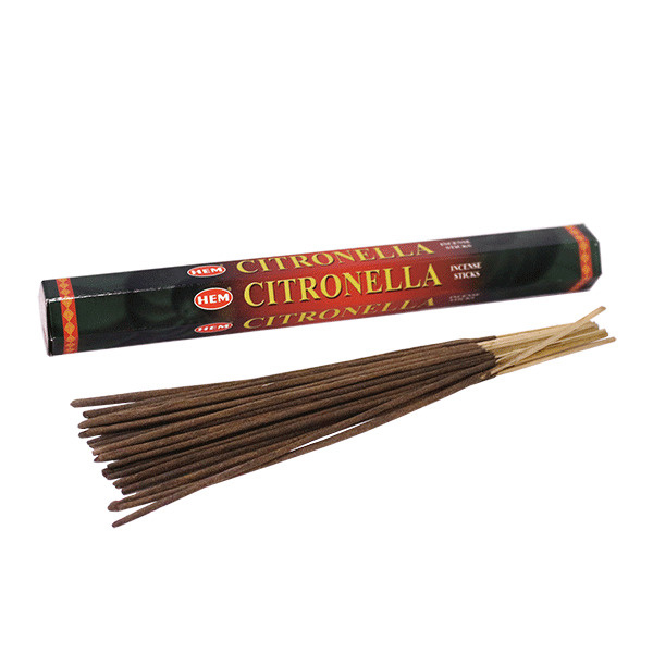 Благовония HEM Цитрусовая смесь Citronella 20 палочек #1