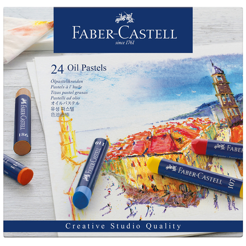 Пастель масляная художественная для рисования Faber-Castell Studio Quality Oil Pastels, 36 цветов  #1