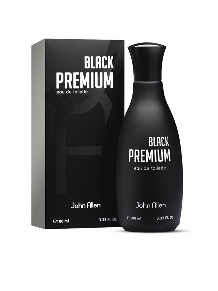 John Allen Туалетная вода Арабские духи Black premium / Черный премиум (100 мл) Eau de toilette 101 мл #1