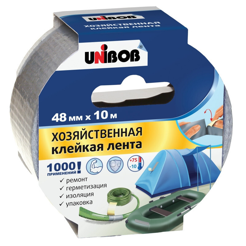 Unibob Монтажная лента 48 мм, 10 м, 1 шт #1