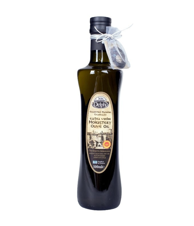 Масло оливковое DELPHI Extra Virgin Монастырское 500 мл/Кето/Палео  #1