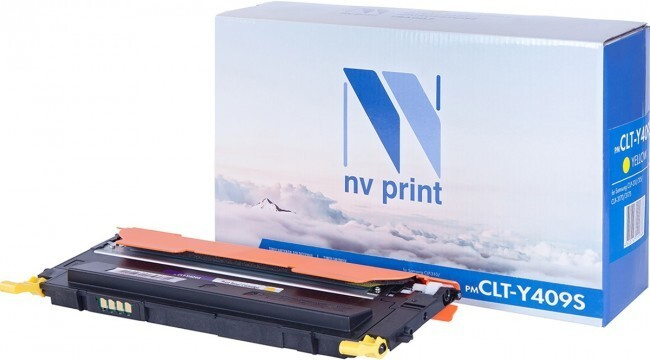 Картридж NV Print совместимый CLT-Y409S для Samsung CLP 310/ 310N/ 315/ 315N/ 315W/ CLX 3170/ 3170N/ #1