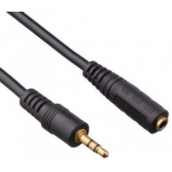 ExeGate Удлинитель кабеля 3.5 мм/3.5 мм, 3 м, черный #1
