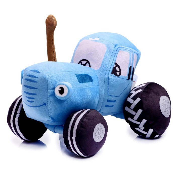 Мягкая музыкальная игрушка "Синий трактор", 20 см #1