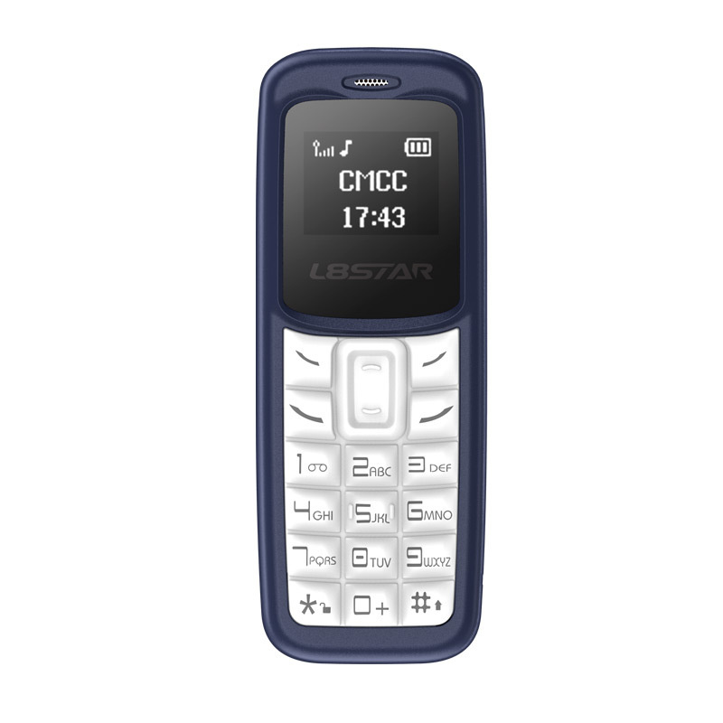 Самый маленький кнопочный телефон и гарнитура L8Star BM30 Синий  #1