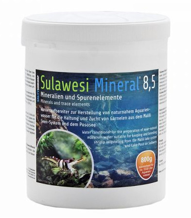 Соль SaltyShrimp Sulawesi Mineral 8.5 для содержания и разведения сулавеских креветок, 800 г.  #1