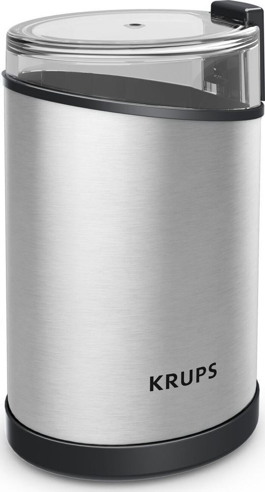 Кофемолка Krups Fast Touch GX204D10, серый металлик #1