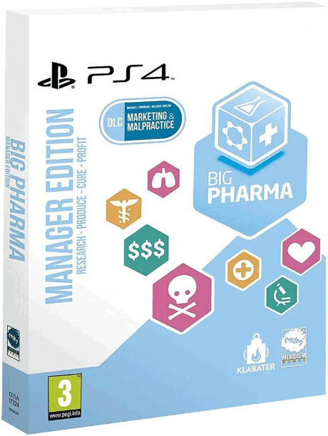 Игра Big Pharma - Manager Edition (PS4) (PlayStation 4, Английская версия) #1