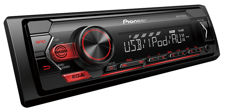 Автомагнитола Pioneer MVH-S125UI (ОРИГИНАЛ) / USB /AUX / RCA / магнитола пионер 1 дин  #1