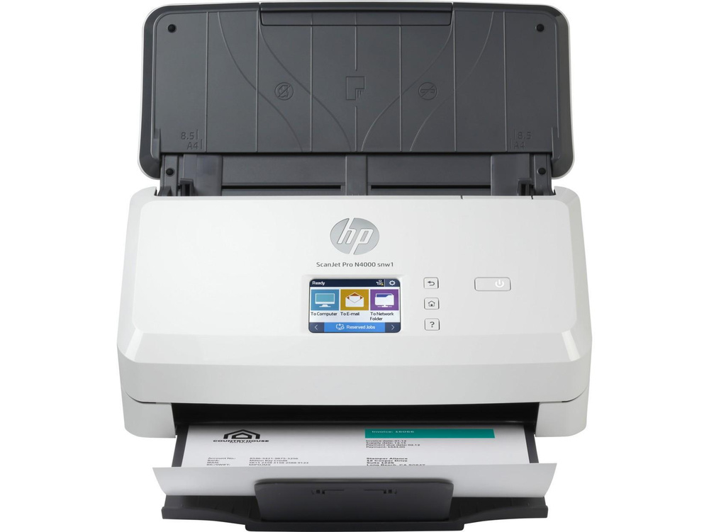 Сканер HP ScanJet Pro N4000 snw1 (6FW08A) #1