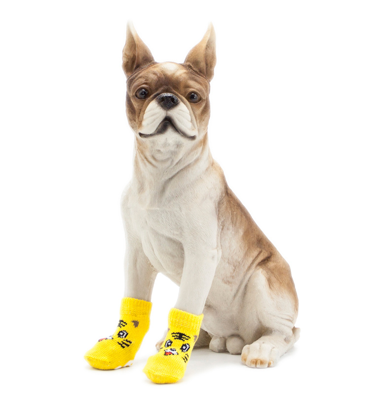 Носки для собак Arnydog "Тигра", цвет желтый, S (3,5 см). Обувь для собак мелких, средних и крупных пород. #1