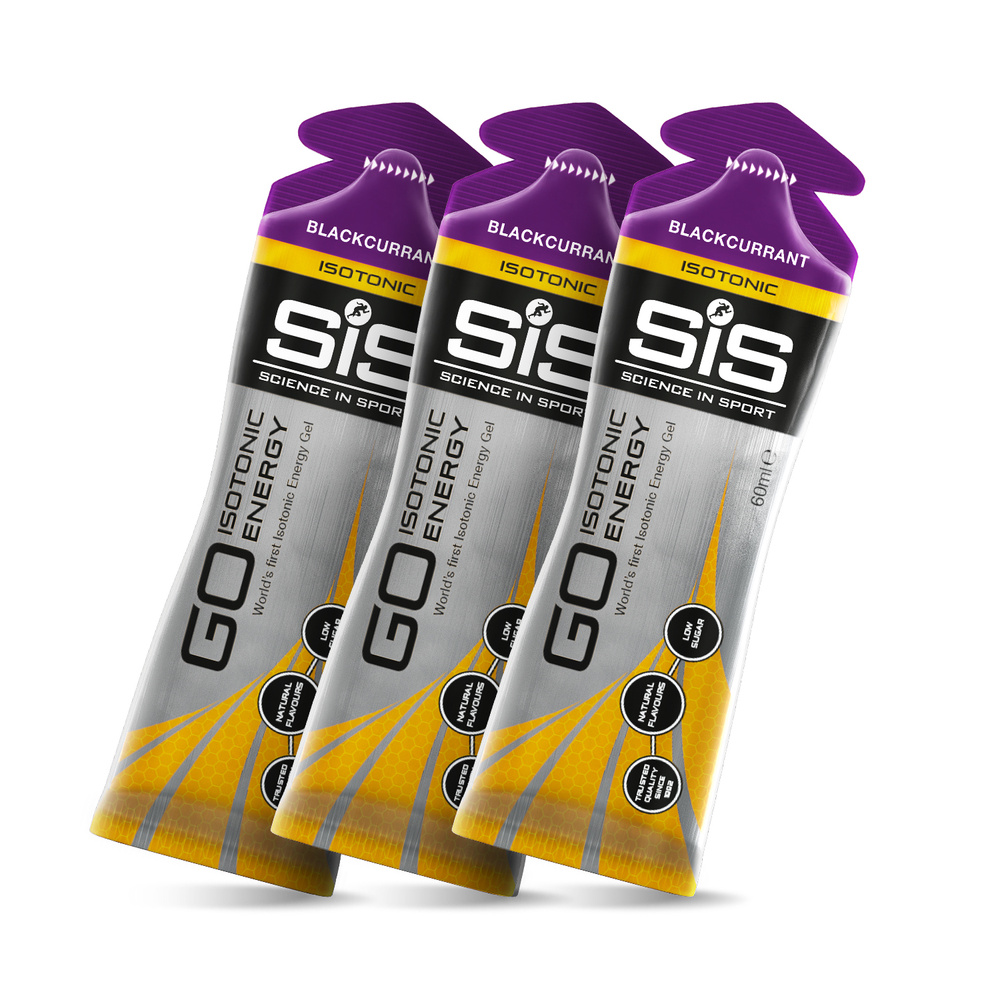 SiS, GO Isotonic Energy Gel, Гель изотонический углеводный, вкус Черная смородина, 60мл, 3шт.  #1