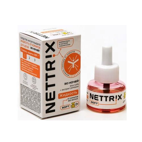 NETTRIX Жидкость от комаров 30 ночей для детей #1