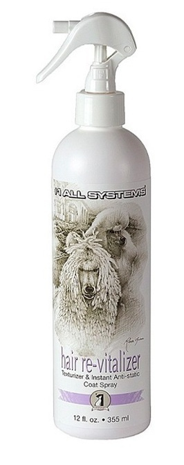 1 All Systems Hair revitalaizer Anti-Static Спрей - антистатик, восстановитель шерсти 355 мл  #1