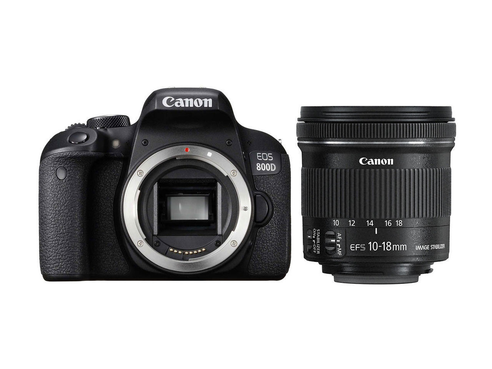 Фотоаппарат Canon 800D kit 10-18mm STM #1