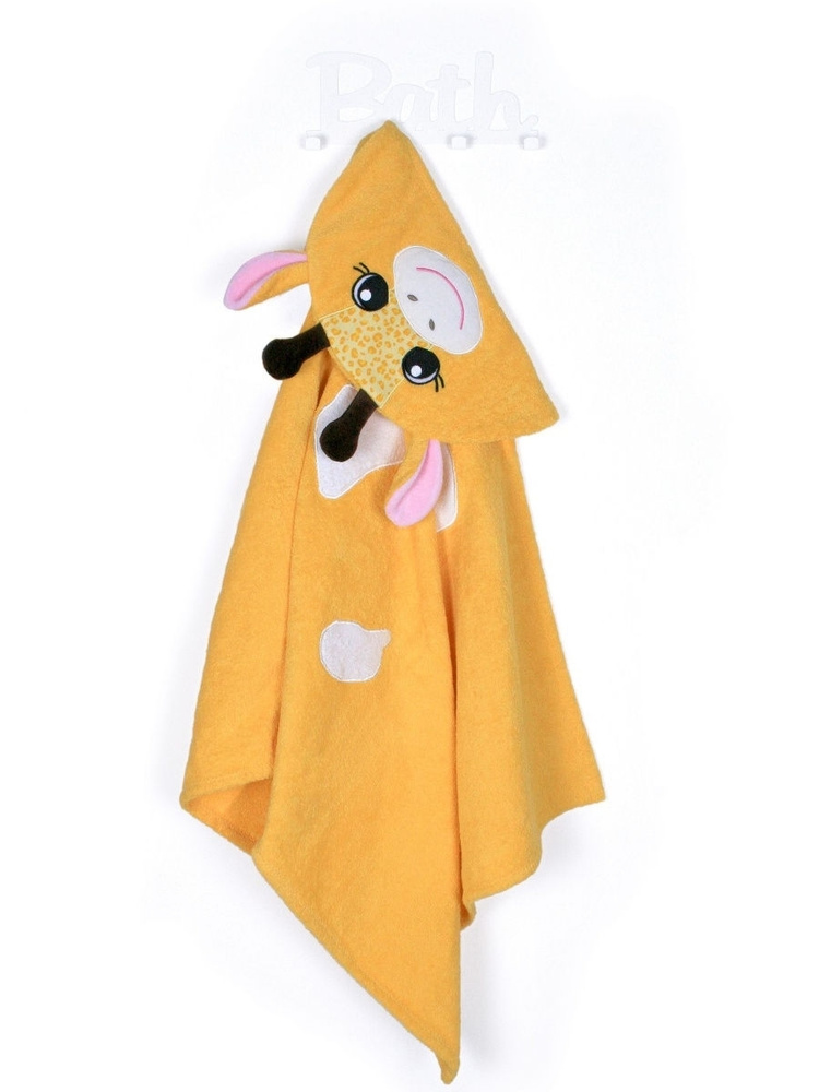 Fluffy Bunny Полотенце детское с капюшоном 67x120 см,  #1