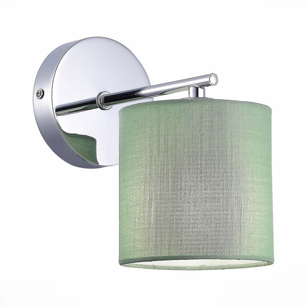 Светильник настенный бра EVOLUCE цвет зеленый коллекция ESSENZA в стиле Classic цоколь E14 ламп 1х40W, #1