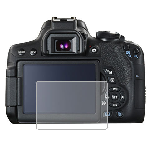 Canon EOS Rebel T6i (EOS 750D - Kiss X8i) защитный экран для фотоаппарата Гидрогель Прозрачный (Силикон) #1