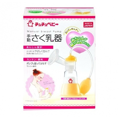 JEX Chu-Chu Молокоотсос ручной  Manual Breast Pump, бутылка 150 мл.  #1