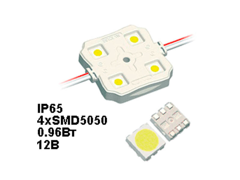 BEELED Светодиодный модуль 0.96 Вт, IP65, Белый, 20 шт #1