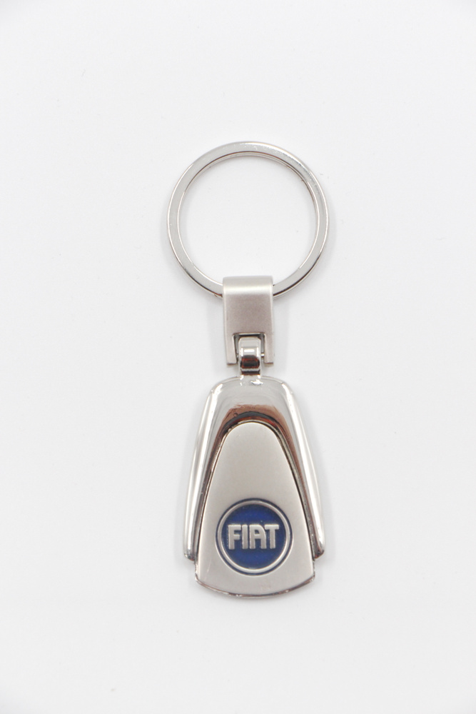Брелок для ключей автомобильный с эмблемой авто Fiat / Фиат / брелоки 7001 серии металл  #1