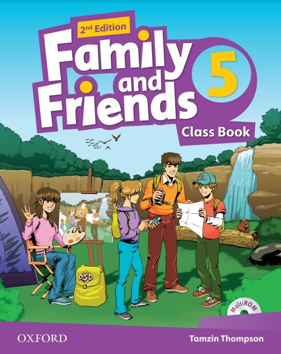 Family and Friends Level 5 (Second Edition): Class Book with CD-ROM #1