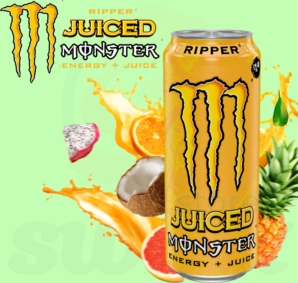 Энергетик Monster Energy Ripper 500мл из Европы #1