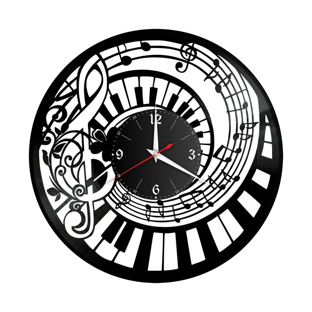 RedLaser Настенные часы "Музыка из винила, №21 ", 30 см #1