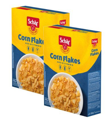 Хлопья кукурузные безглютеновые DR.SСHAER Corn flakes витаминизированные, 250г, Италия 2 штуки  #1