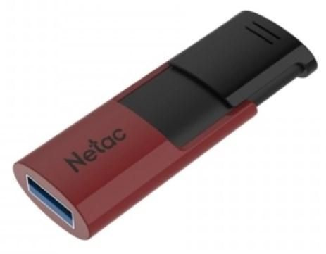 Флешка 128Gb Netac U182 USB 3.0 черный красный #1