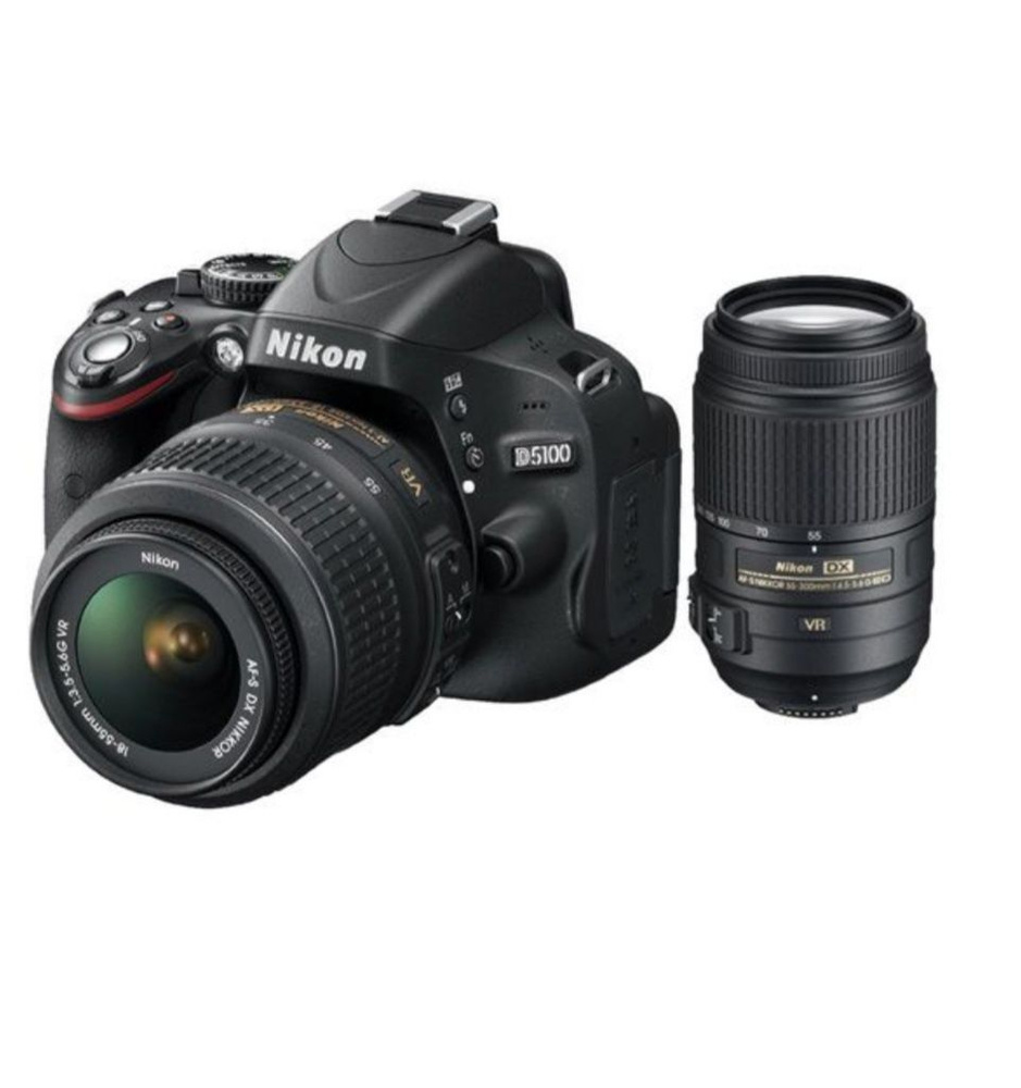 Зеркальный фотоаппарат Nikon d5100 kit 18-55 vr #1
