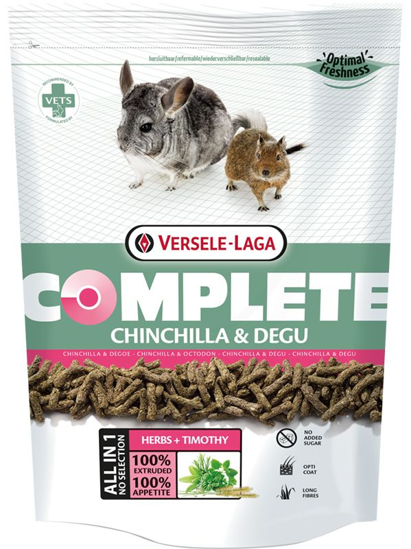 Versele-Laga Корм Complete Chinchilla&Degu Полноценный корм для шиншилл и дегу 500г  #1